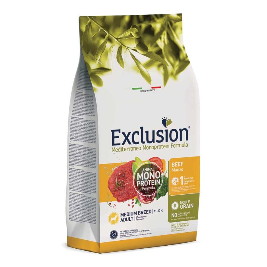 EXCLUSION CANE MEDIT MONOP MANZ12KG