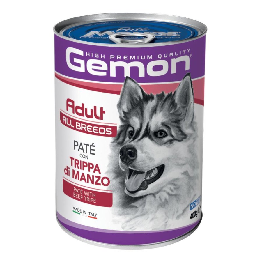 GEMON PATE' ADULT TRIPPA MANZO 400G
