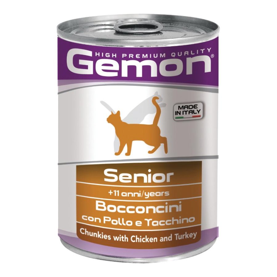 GEMON GATTO SENIOR POLL/TACCH 415G