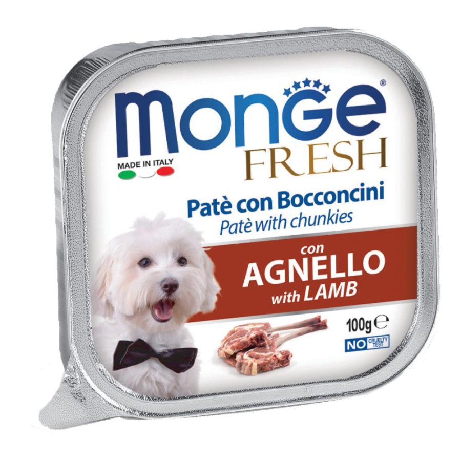 MONGE CANE FRESH PATE AGNELLO 100G