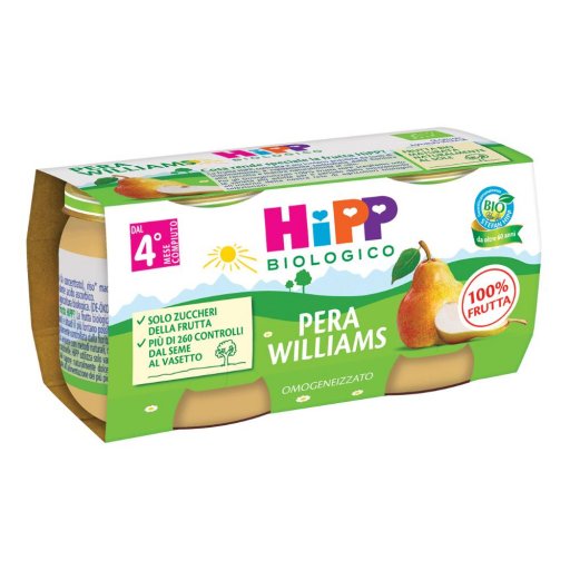 HIPP OMOG PERA WILLIAMS 2X80G