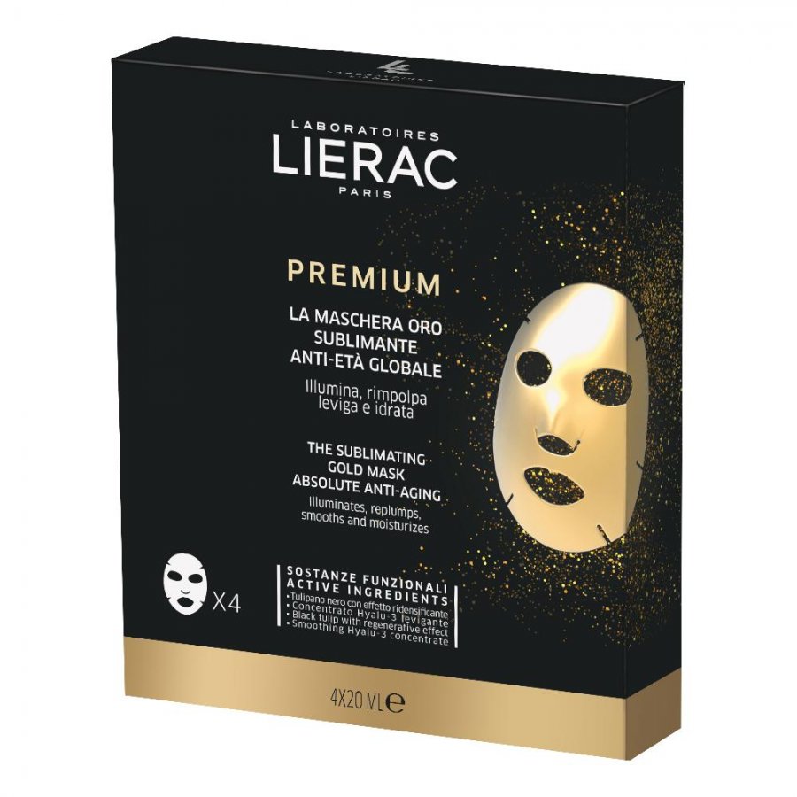 Lierac Premium Maschera Oro 4x20 ml