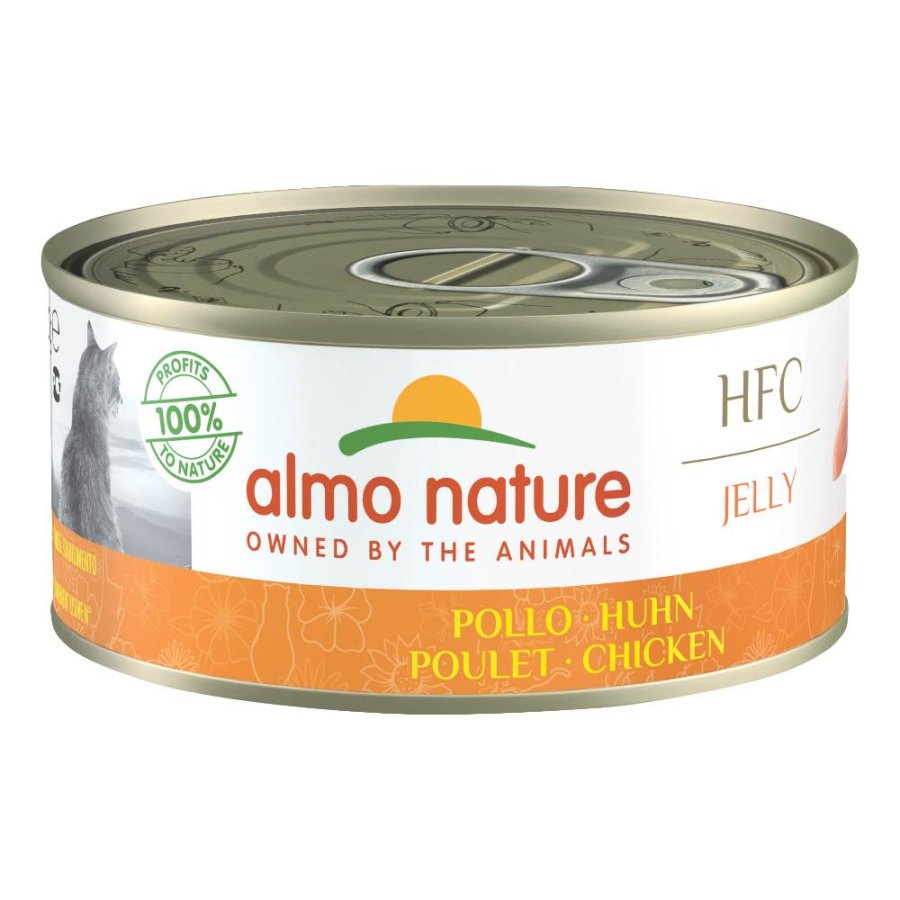 ALMO NATURE GATTO HFC JELLY POLLO 150GR (lattina)