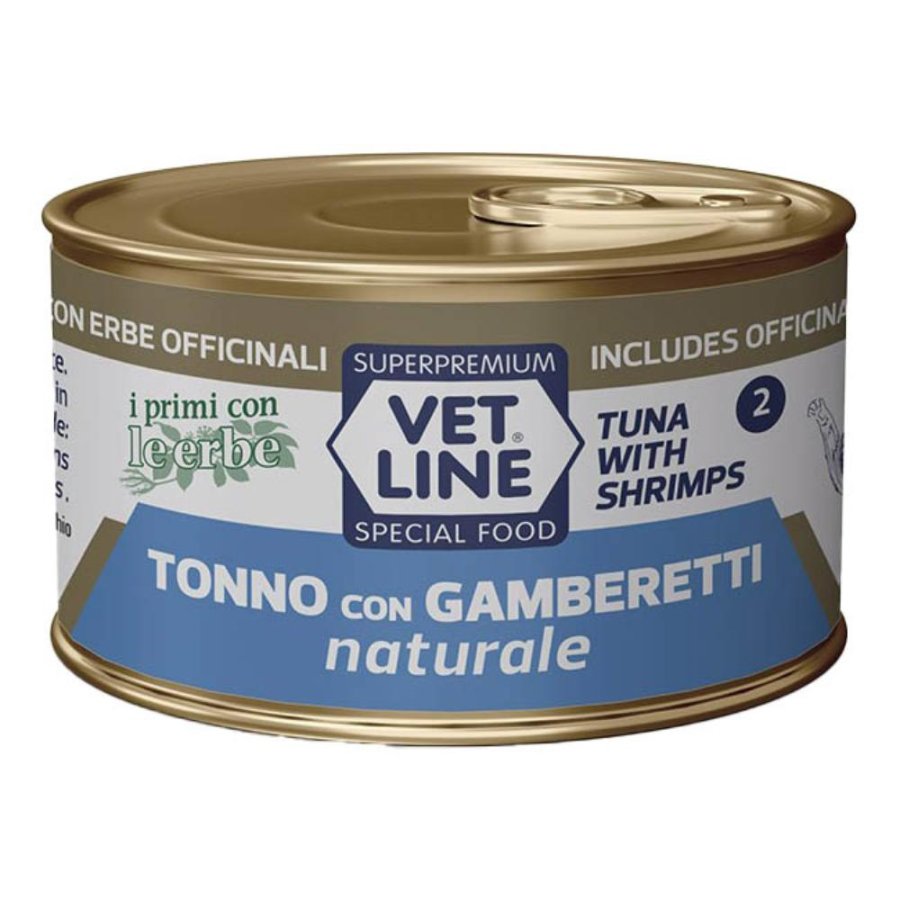 OLISTIKA VET LINE GATTO TONNO GAMBERETTO 70GR (lattina)