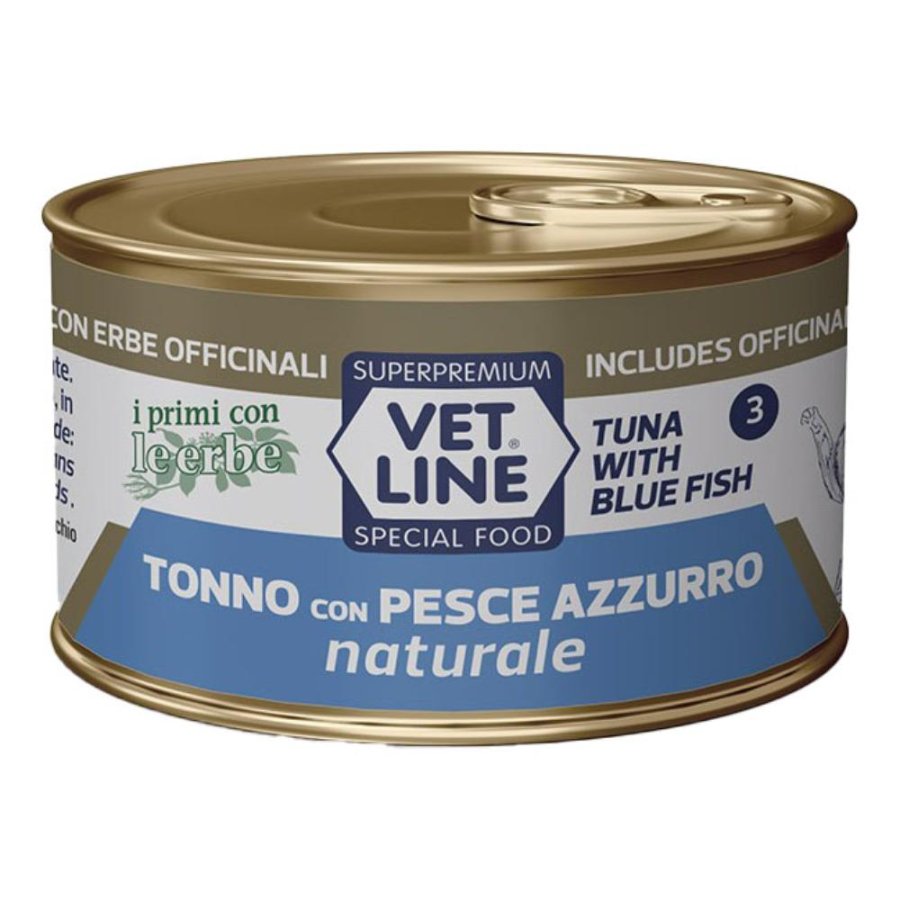 OLISTIKA VET LINE GATTO TONNO PESCE AZZURRO 70GR (lattina)