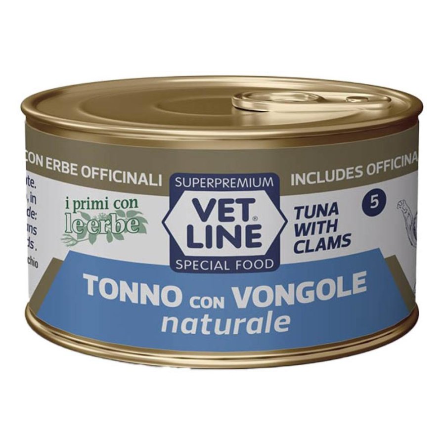OLISTIKA VET LINE GATTO TONNO VONGOLE 70GR (lattina)