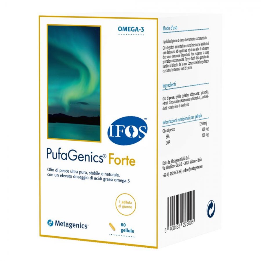 Pufagenics Forte - Per sostenere i vasi sanguigni e cardiaci 60 Capsule