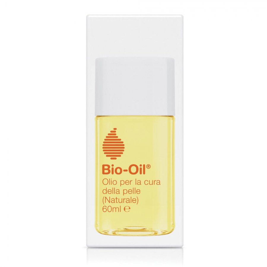 Bio Oil - Olio Dermatologico Naturale 60ml, Trattamento Cicatrici, Smagliature e Pelle Radiante