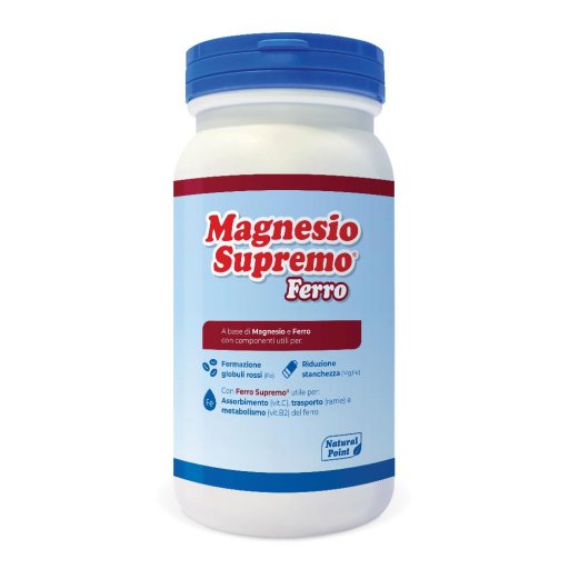 Natural Point, Magnesio Supremo Ferro, 150 g Natural Point, Magnesio Supremo Ferro, 150 g