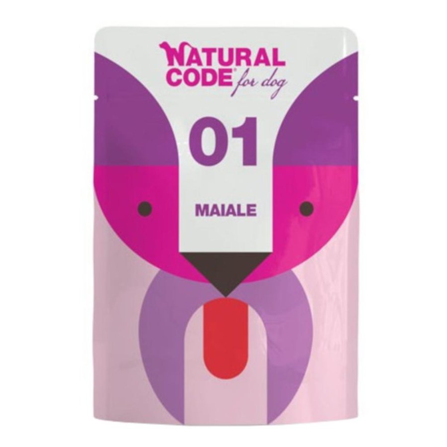 NATURAL CODE CANE 01 MAIALE 100GR (bustina)