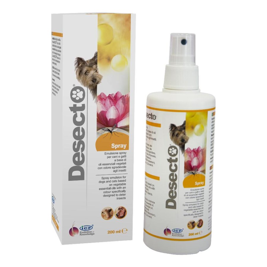 DESECTO CANE/GATTO SPRAY 200ML - ICF