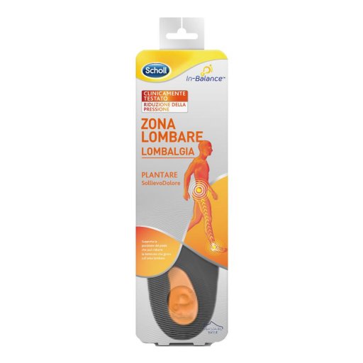 Scholl Plantare Zona Lombare Taglia M (40/42) 2 Pezzi