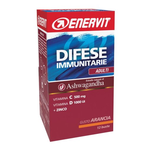 Enervit Difese Immunitarie Adulti Gusto Arancia 12 Buste
