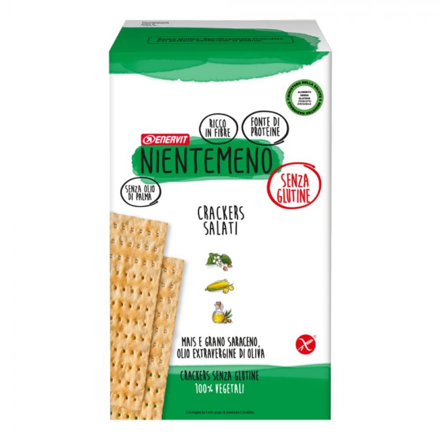 Enervit Nientemeno Crackers Grano Saraceno e Mais 7 Porzioni da 25 g