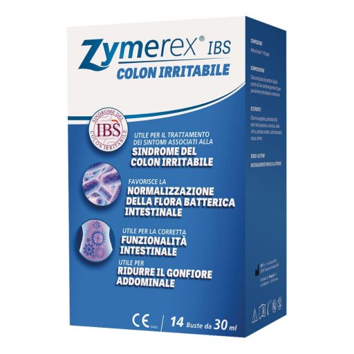 ZYMEREX IBS Colon Irritabile 14 Bustine da 30ml