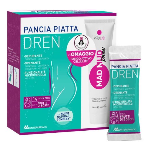PANCIA PIATTA DREN FRUT 14BUSTINE