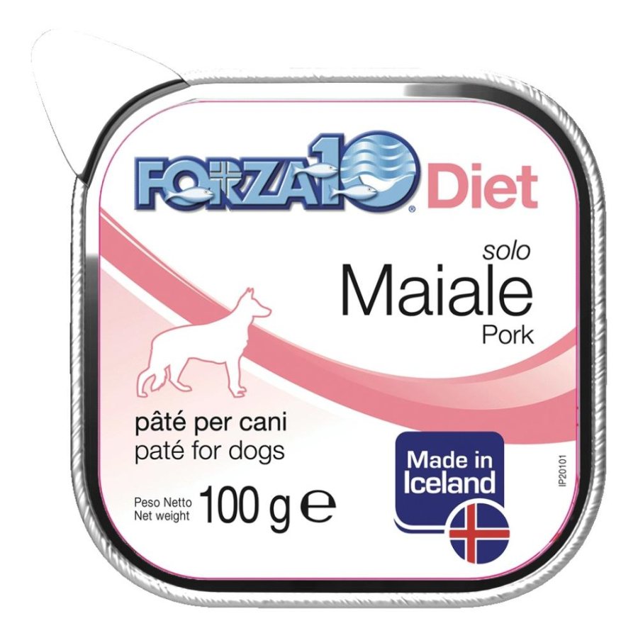 FORZA10 CANE DIET PATE' SOLO SGOMBRO 100GR (vaschetta) FORZA10 CANE DIET PATE' SOLO SGOMBRO 100GR (vaschetta)