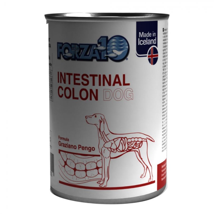 Forza10 Intestinal Colon Cibo Umido Cani Adulti 390g - Alimento Digestivo di Qualità Superiore per Cani