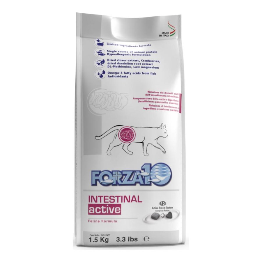 FORZA10 GATTO INTESTINAL ACTIVE PESCE 1,5KG FORZA10 GATTO INTESTINAL ACTIVE PESCE 1,5KG