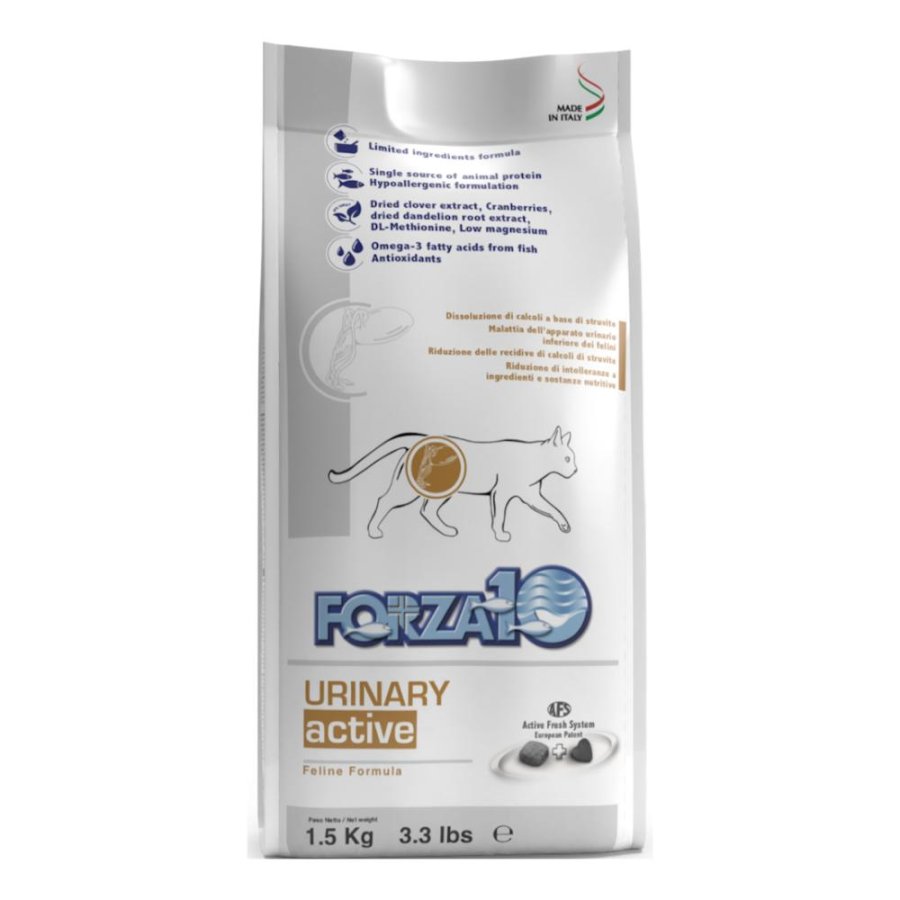 FORZA10 GATTO URINARY ACTIVE PESCE 1,5KG FORZA10 GATTO URINARY ACTIVE PESCE 1,5KG