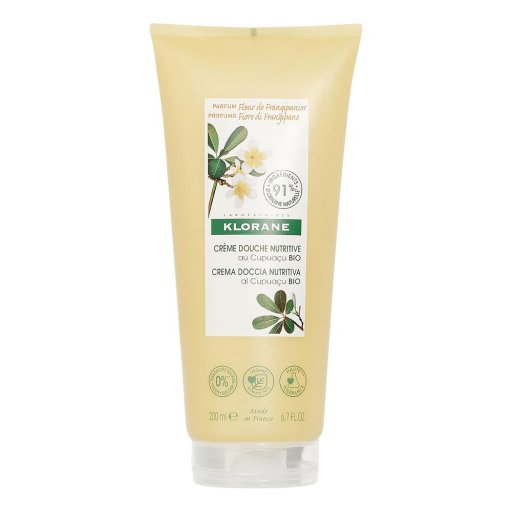 KLORANE CREMA DOCCIA FIORE FRA - Crema Doccia Idratante con Fiore di Frangipani