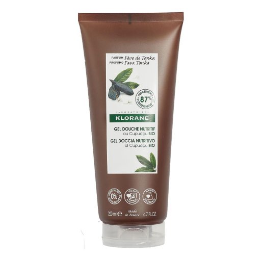 KLORANE GEL DOCCIA FAVA TONKA 200ml - Gel Doccia Profumato con Estratto di Fava Tonka