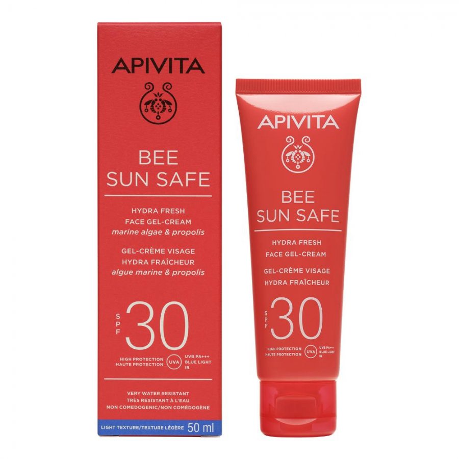 Apivita Bee Sun Safe Hydra Fresh Crema Gel Viso SPF30 50 ml