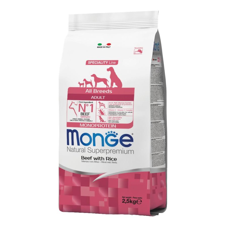 MONGE GATTO SPECIALITY MONOPROTEICO STERILISED MANZO 1,5KG