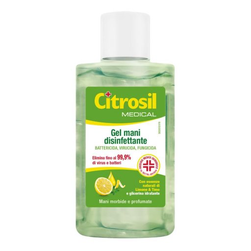 Citrosil Gel Mani Igienizzante 100ml - Gel Disinfettante per Mani al Limone