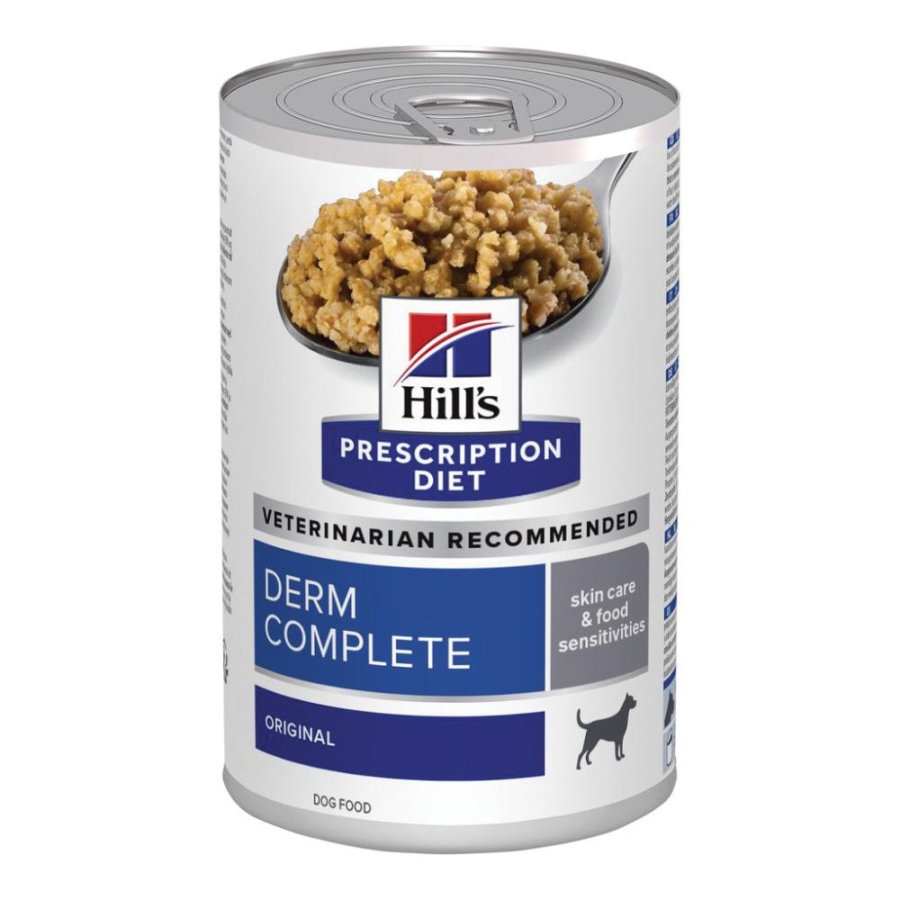 HILL'S CANE DIET DERM COMPLETE SKIN CARE FOOD SENSITIVITIES ORIGINAL 370GR (lattina)