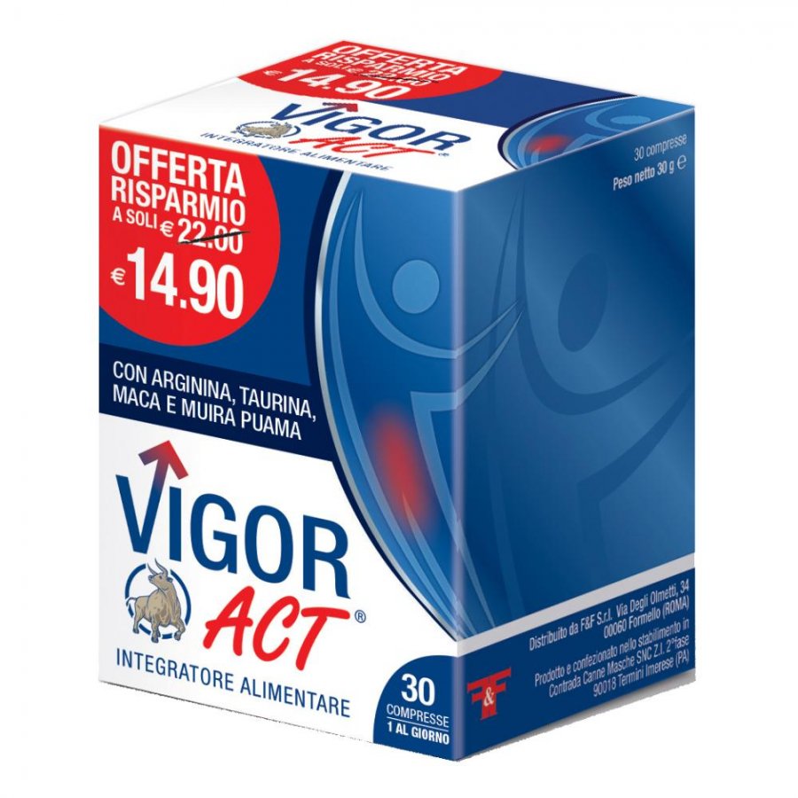Vigor Act - 30 Compresse