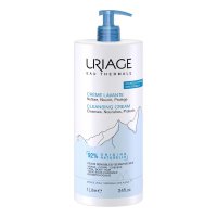 Uriage - Crème Lavante 1000ml, Detergente Delicato per Corpo e Viso