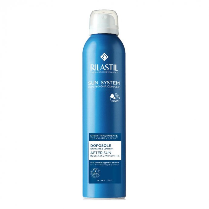 Rilastil Sun DopoSole Spray 200 ml - Lozione Doposole Idratante e Lenitiva