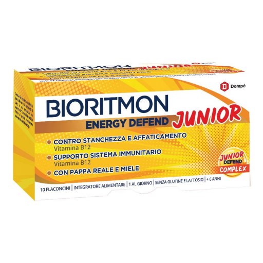 Bioritmon - Energy Defend Junior 10 Flaconcini Da 10 ml