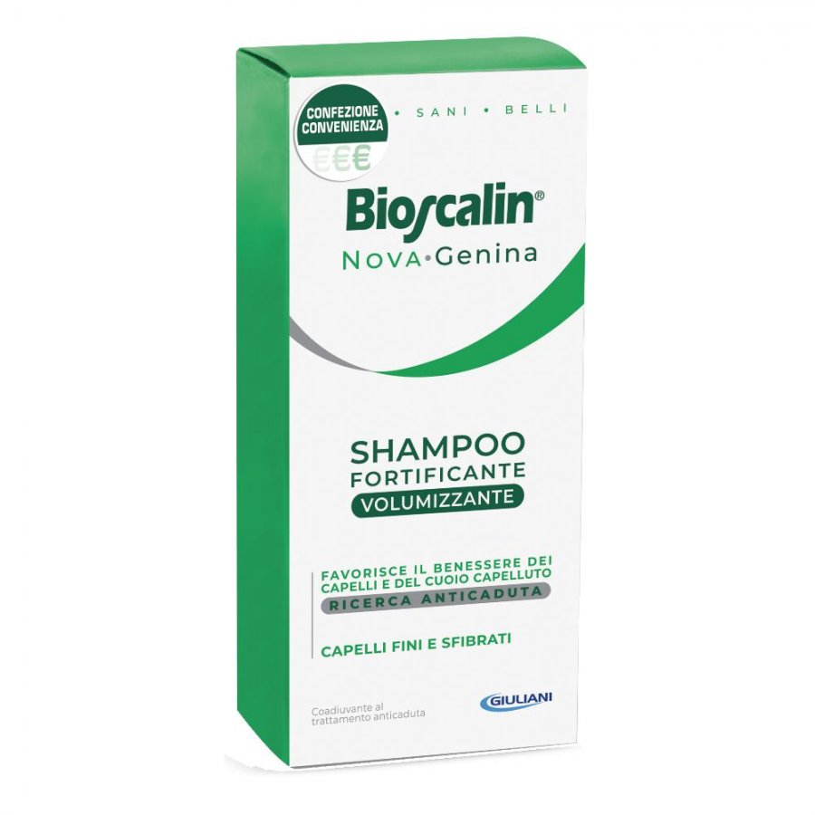 Bioscalin Nova Genina -  Shampoo Fortificante Volumizzante 200 ml 