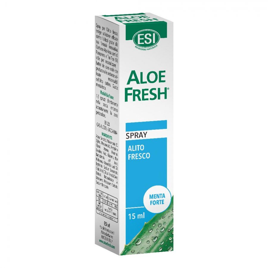 Esi - Aloe Fresh Spray Menta Forte 15ml