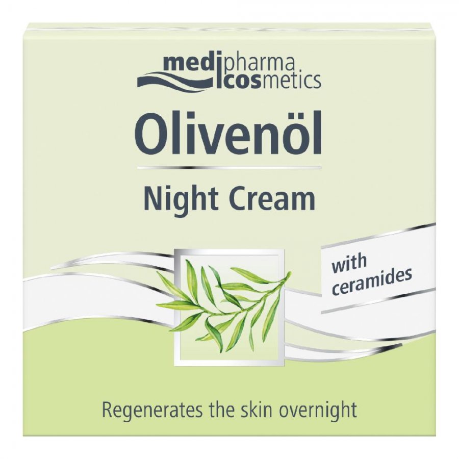 Naturwaren Medipharma Olivenol Night Crema idratante viso 50 ml