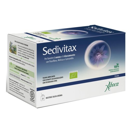 Aboca Sedivitax Advanced Tisana Biologica Sonno e Rilassamento - 20 Filtri