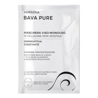 Aspersina Bava Pure Maschera Viso Monouso, 15 ml Aspersina Bava Pure Maschera Viso Monouso, 15 ml