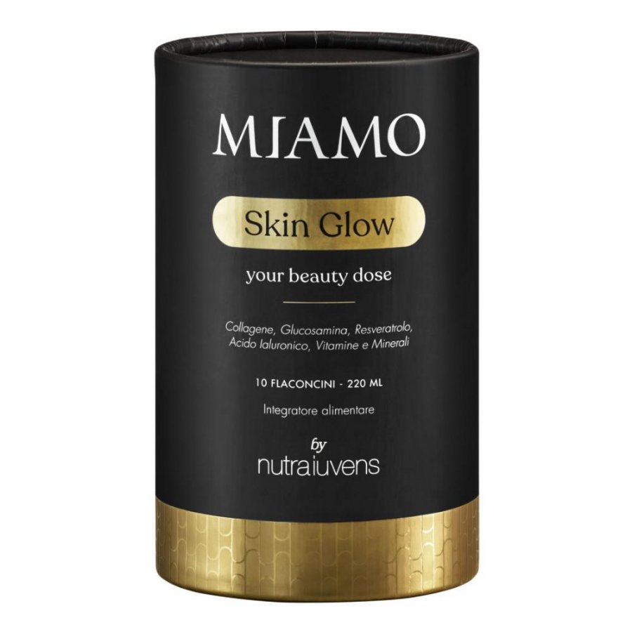 Miamo Skin Glow 10 Flaconcini da 22ml - Integratore per Pelle Radiosa e Sana