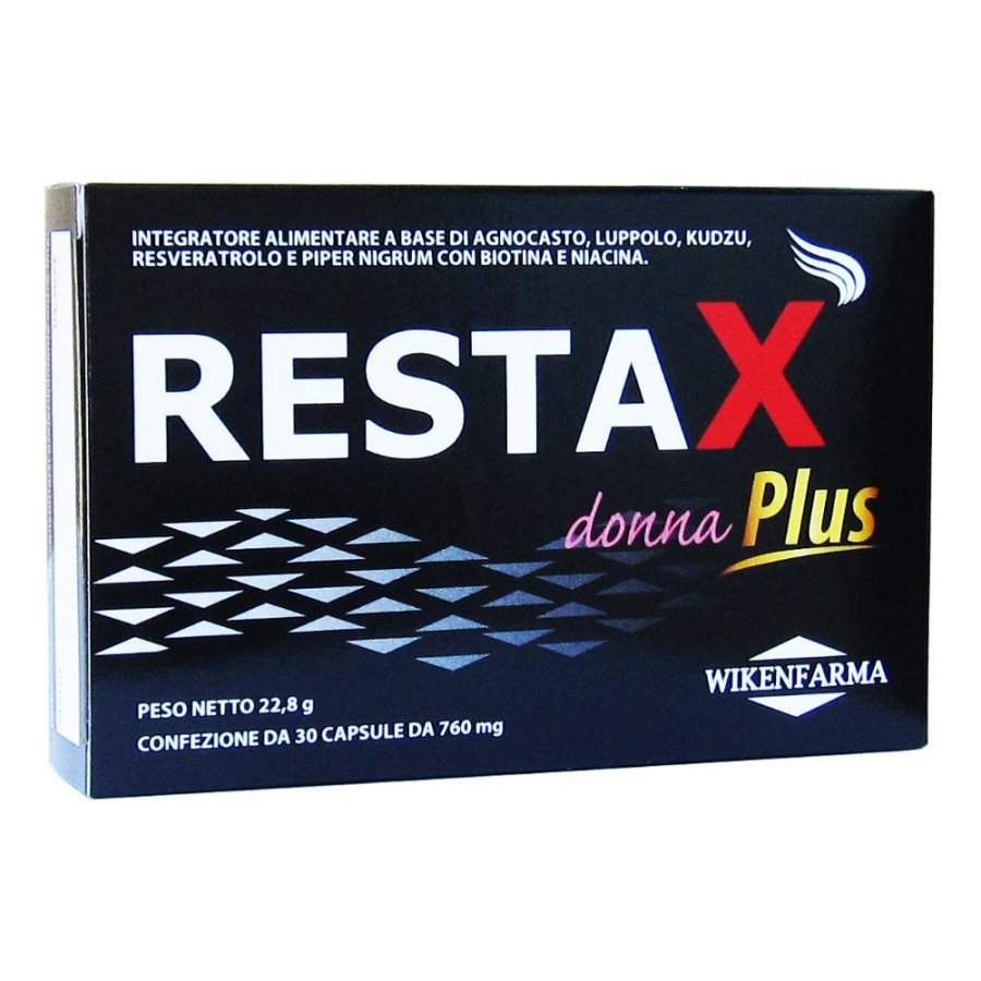 Restax Donna Plus 30 Capsule - Integratore Premium per il Benessere Femminile