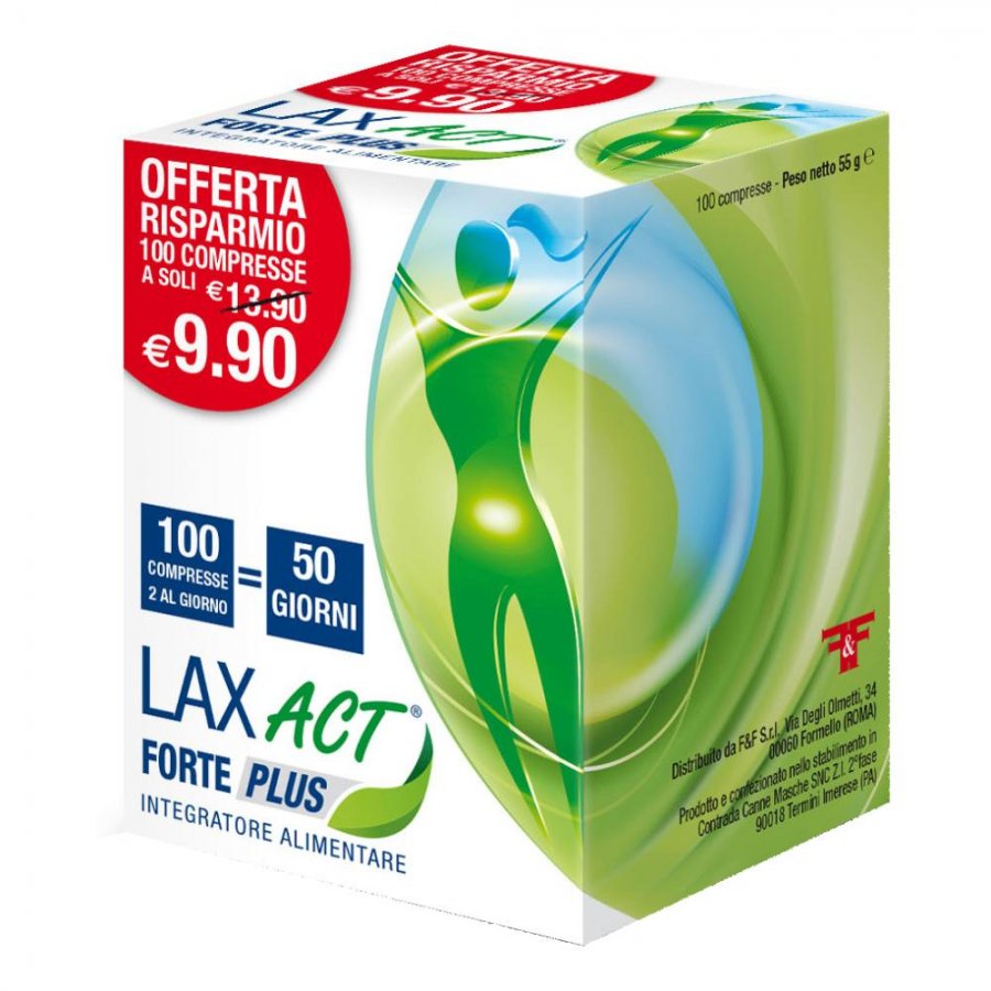 Lax Act Forte Plus - 100 Compresse
