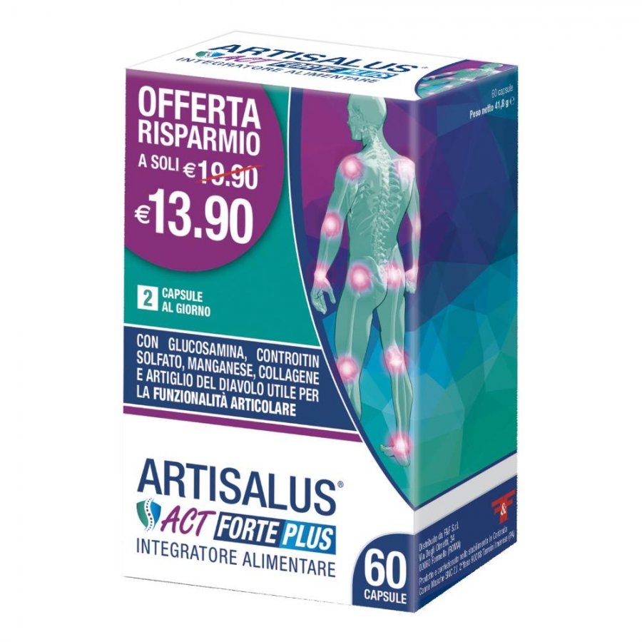 Artisalus Act Forte Plus - Integratore per le articolazioni 60 capsule