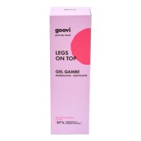 Goovi Legs On Top Gel Rinfrescante e Defaticante per Gambe, 125ml