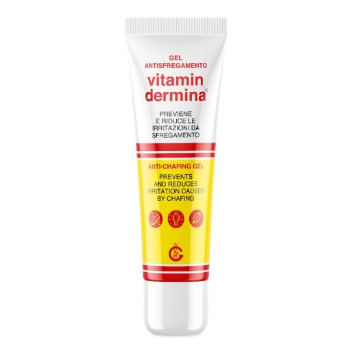 Vitamindermina - Gel Antisfregamento Viso 30ml - Gel Antisfregamento per prevenire e ridurre le irritazioni cutanee