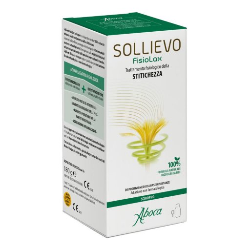Aboca Sollievo Fisiolax Sciroppo Stitichezza 180 g