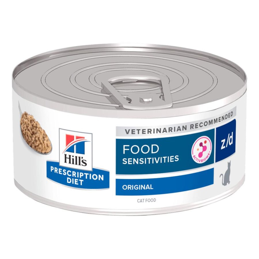 HILL'S GATTO DIET Z/D FOOD SENSITIVITIES BIOME ORIGINAL 156GR (lattina)