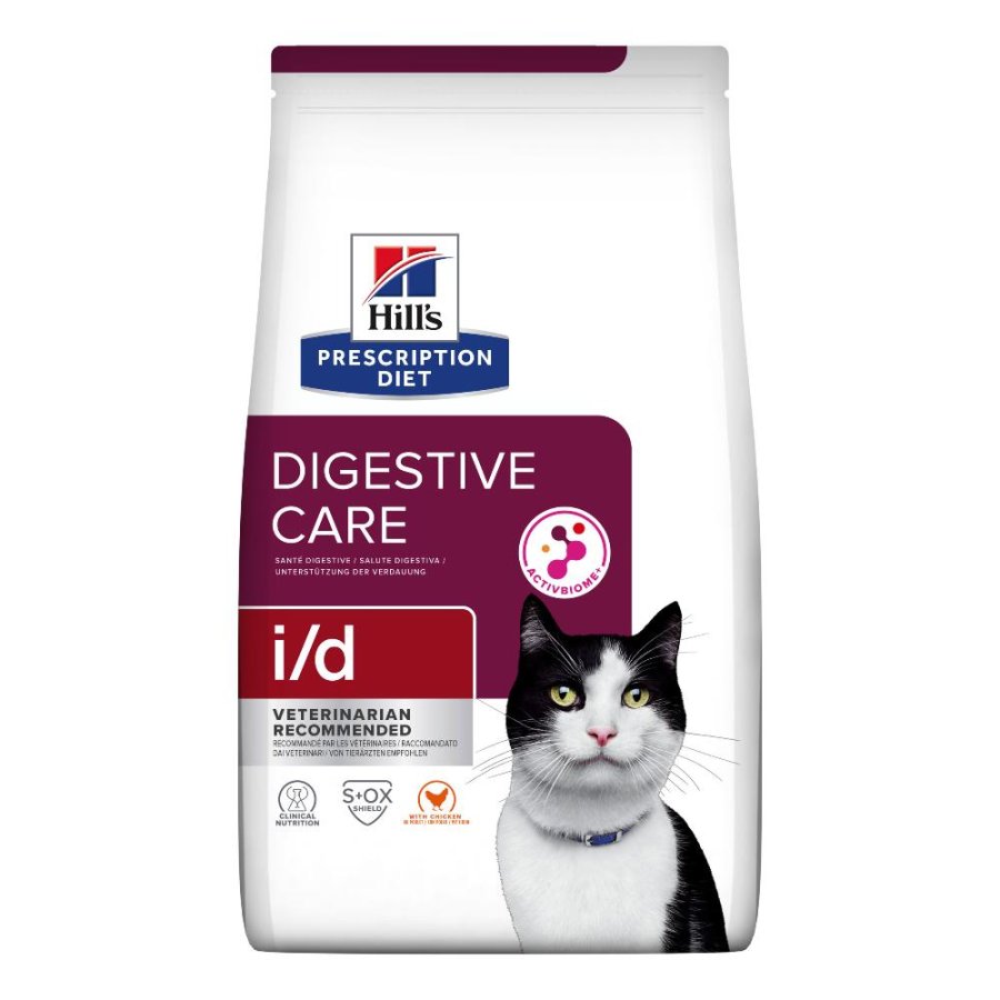 HILL'S GATTO DIET I/D DIGESTIVE CARE BIOME POLLO 1,5KG