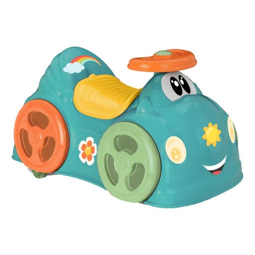 CHICCO Gioco All Around AcquamEco+, Cavalcabile Sostenibile 1-3 Anni, Plastica Riciclata, Giochi per lo Sviluppo Motorio