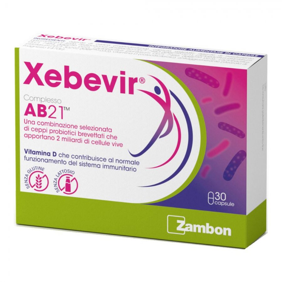 Xebevir Integratore Per Il Sistema Immunitario 30 Capsule - Supporto Naturale alla Difesa dell'Organismo